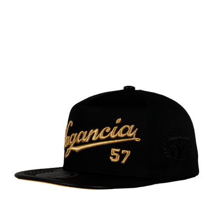 Vagancia Beisbol, Letra Dorada, Visera Black/Yellow - Cincopunto7