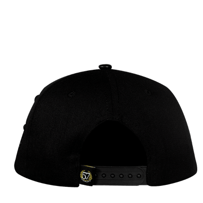 Vagancia Beisbol, Letra Dorada, Visera Black/Yellow - Cincopunto7