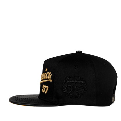 Vagancia Beisbol, Letra Dorada, Visera Black/Yellow - Cincopunto7